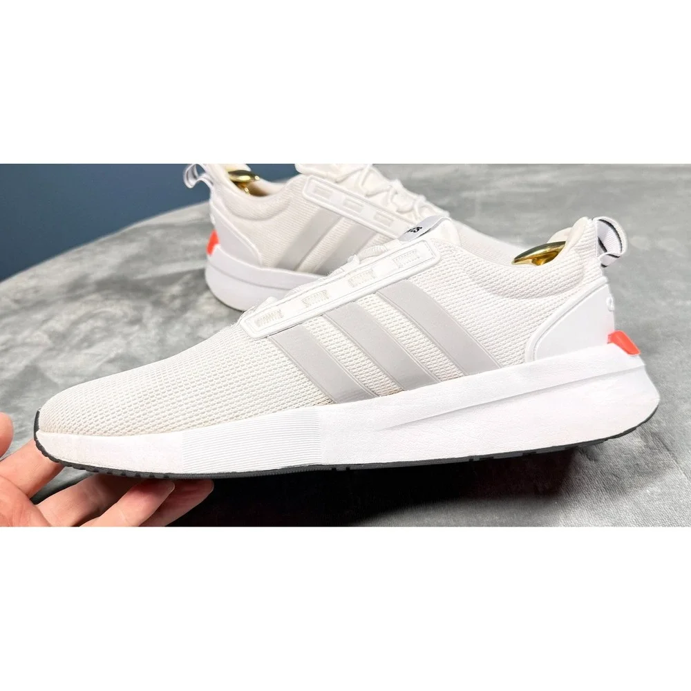 Adidas Racer TR21 Running Shoes Mens 10.5 White Cloudfoam Super
